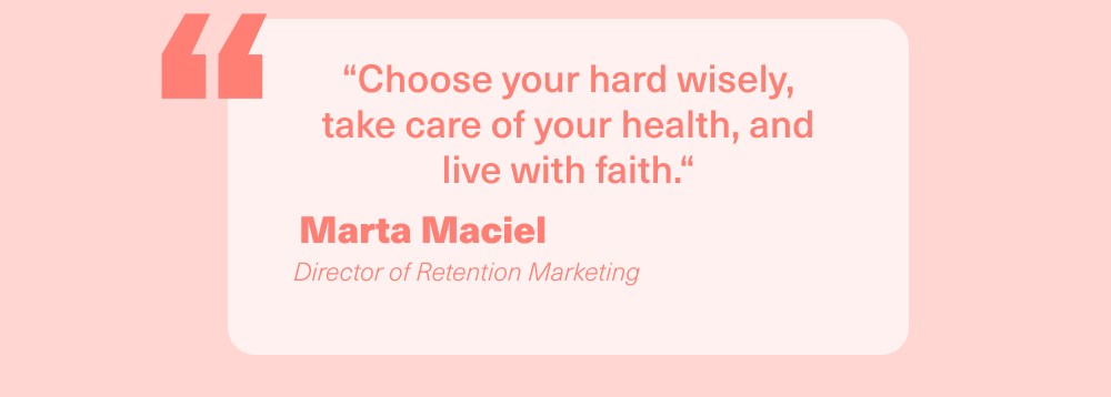 Choose your hard wisely