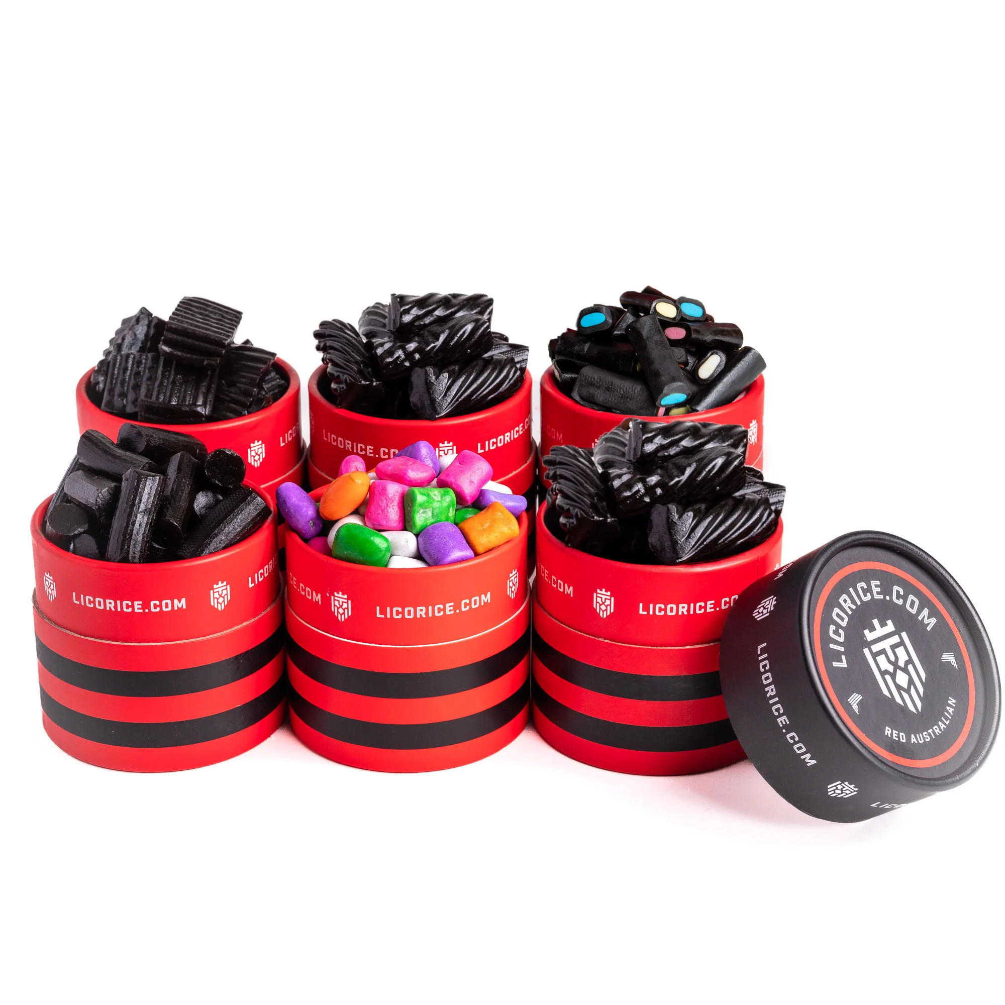 Image of Black Licorice Sampler 6 Pack