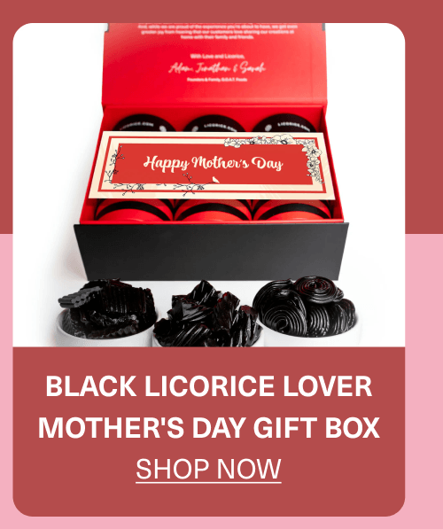 Black Licorice Lover Mother's Day Gift Box
