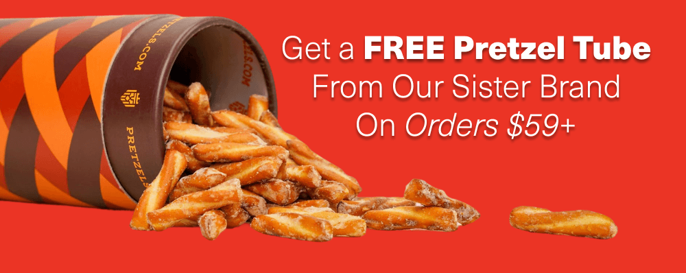 Get a FREE Pretzel Tube 
