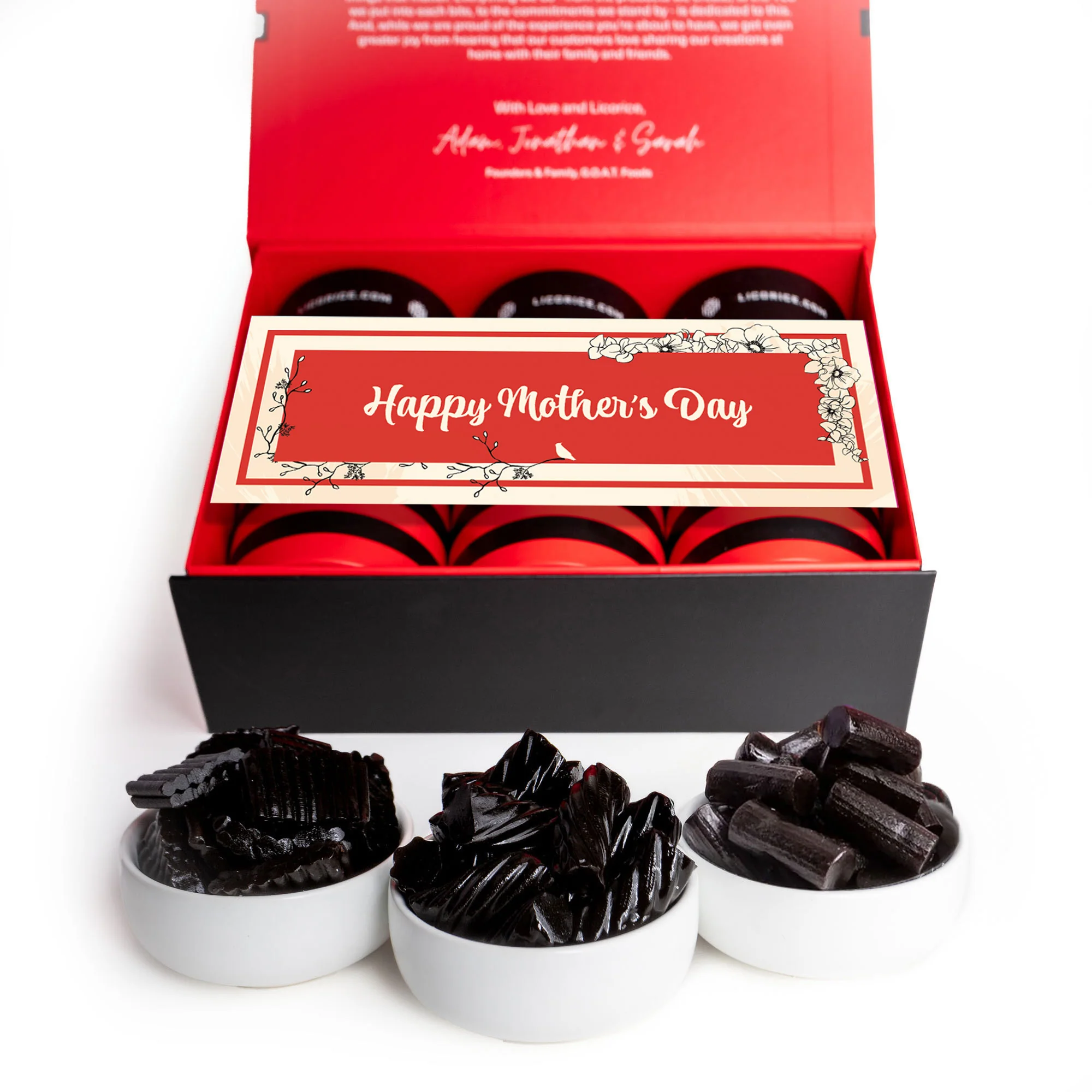 Image of Black Licorice Lover Mother's Day Gift Box