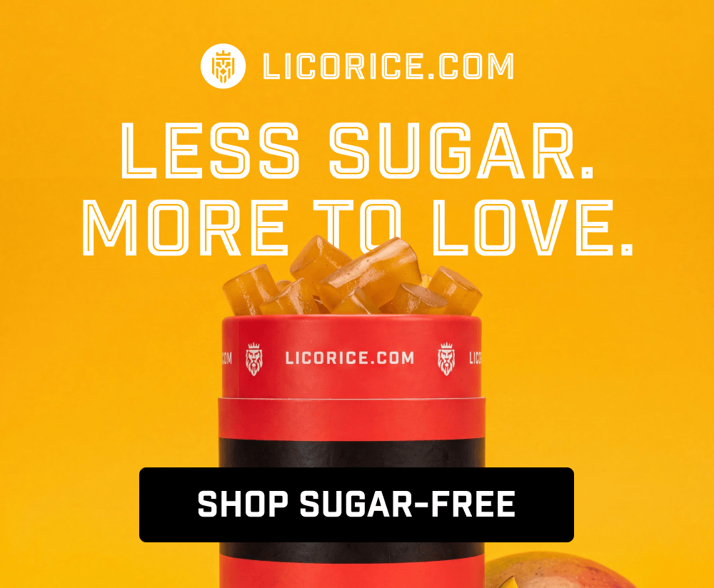 Less sugar