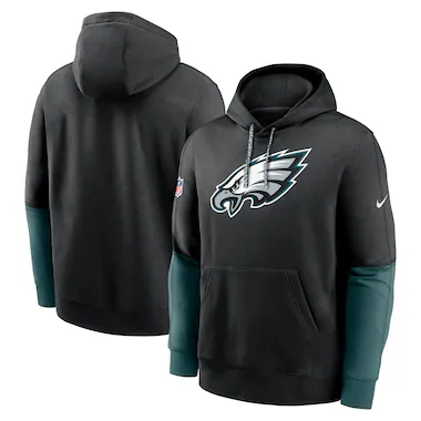 Nike Black  2024 Sideline Club Pullover H...