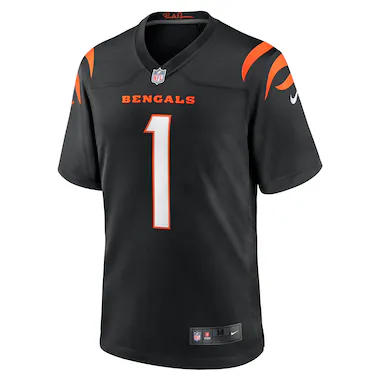  Nike Ja'Marr Chase Black  Game Jersey