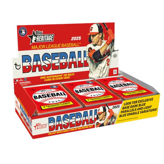 2025 Topps Heritage Baseball Factory Seale...
