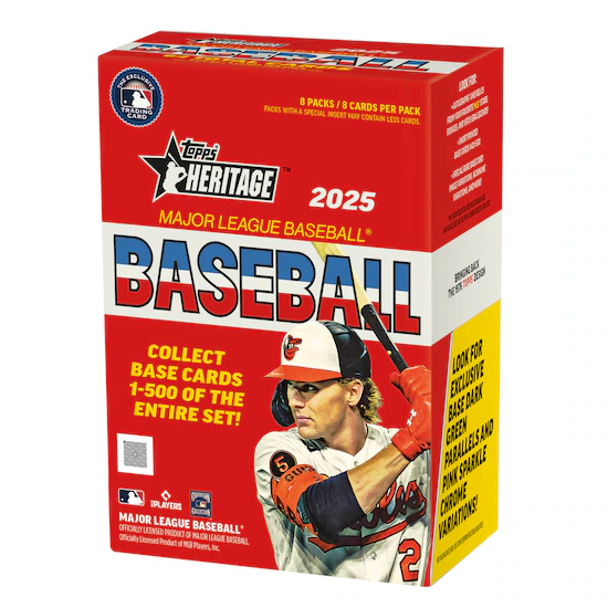 2025 Topps Heritage Baseball Factory Seale...