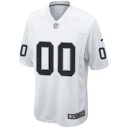  Nike White  Custom Game Jersey