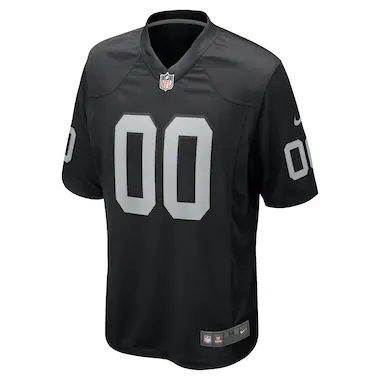  Nike Black  Custom Game Jersey