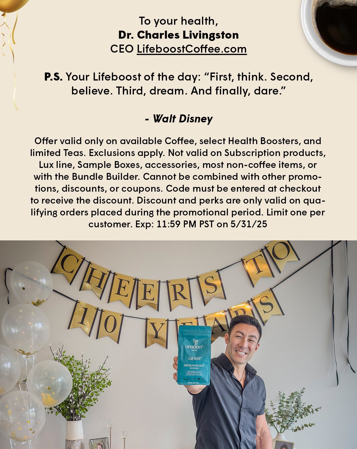 Grab Your Celebration Offer - HERE - Before It’s Gone!