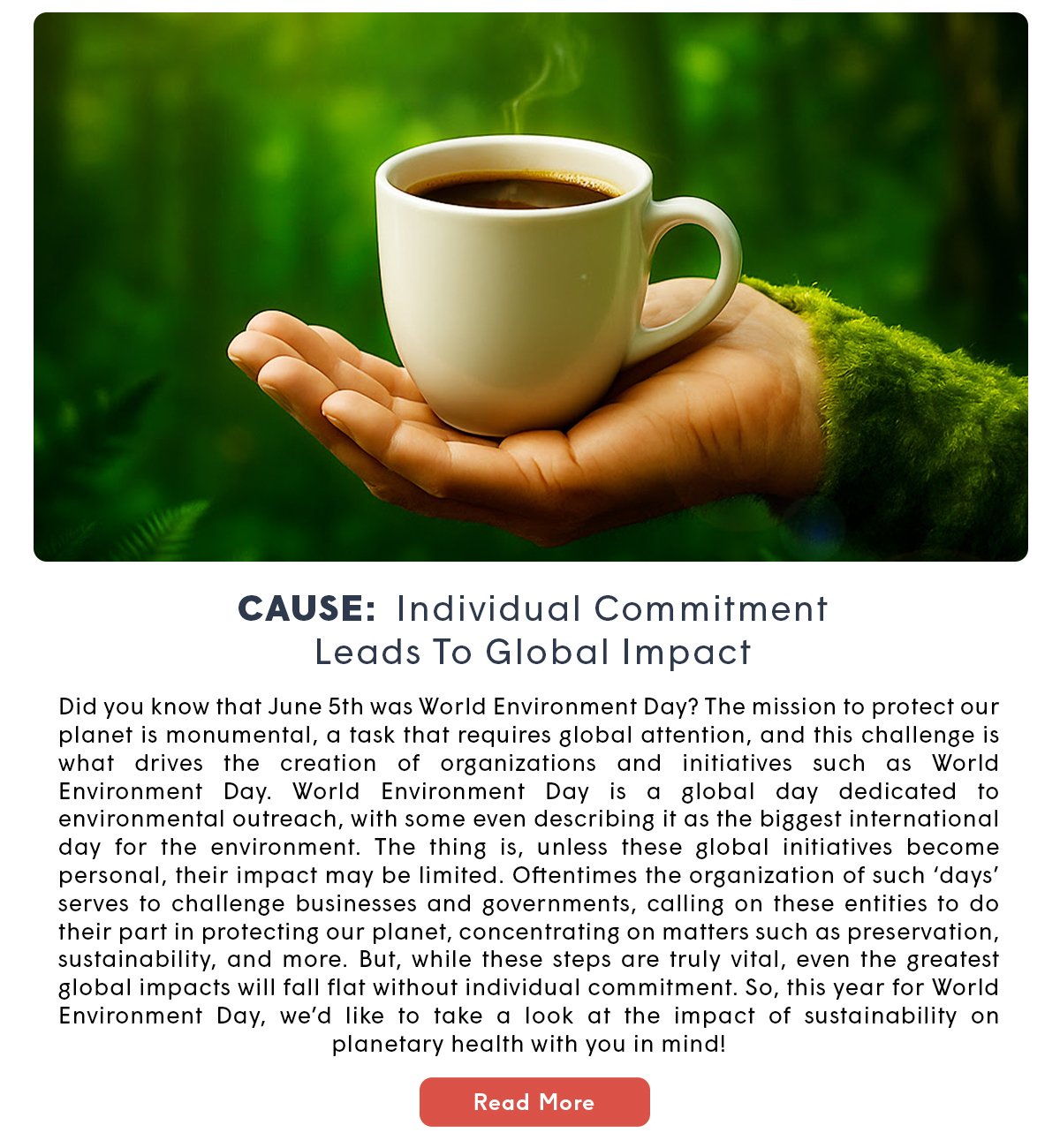 CAUSE: Individual Commitment Leads To Global Impact 