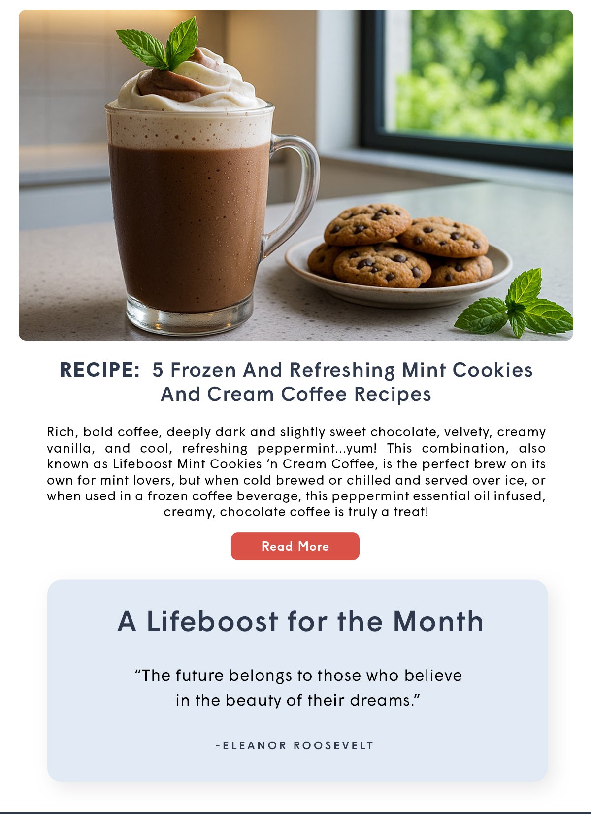 : RECIPE: 5 Frozen And Refreshing Mint Cookies And Cream Coffee Recipes 