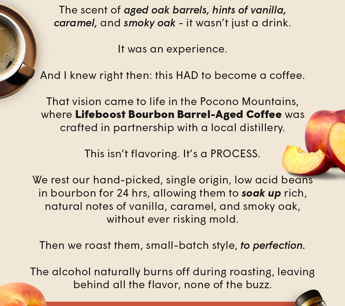 ifeboost Bourbon Barrel-Aged Coffee