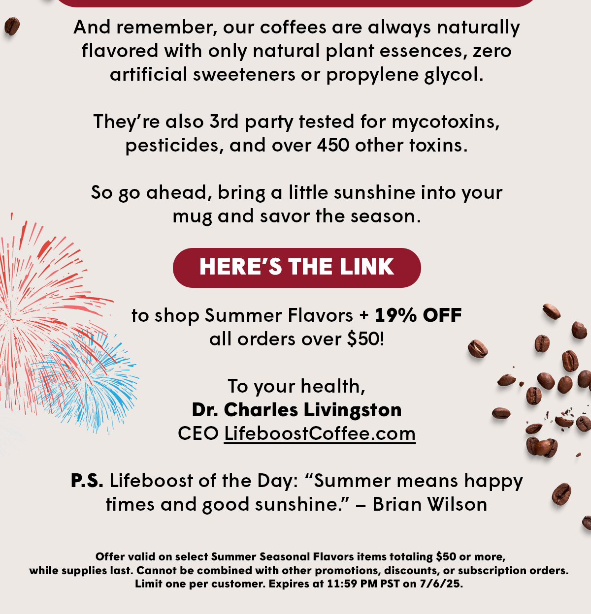 HERE’S THE LINK to shop Summer Flavors