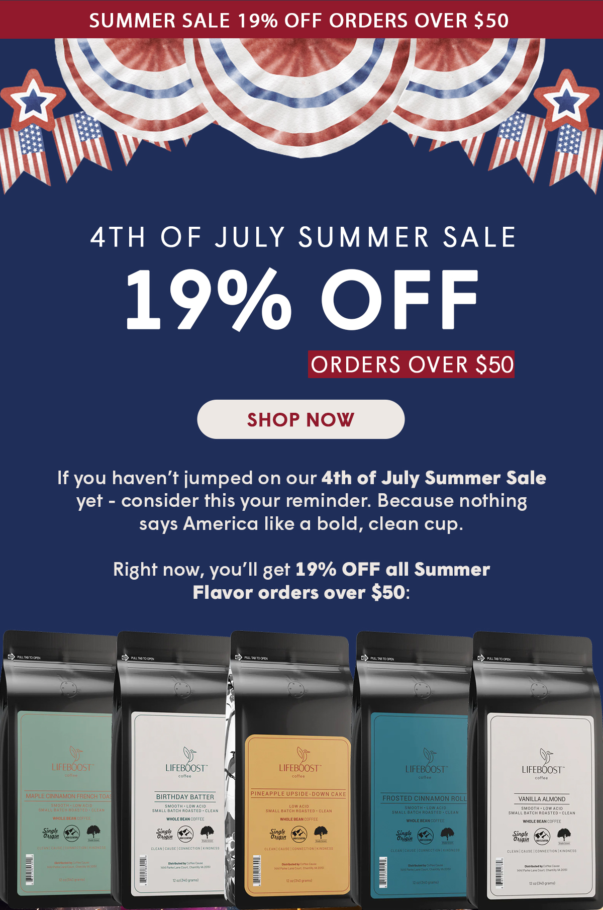  4th of July Summer Sale