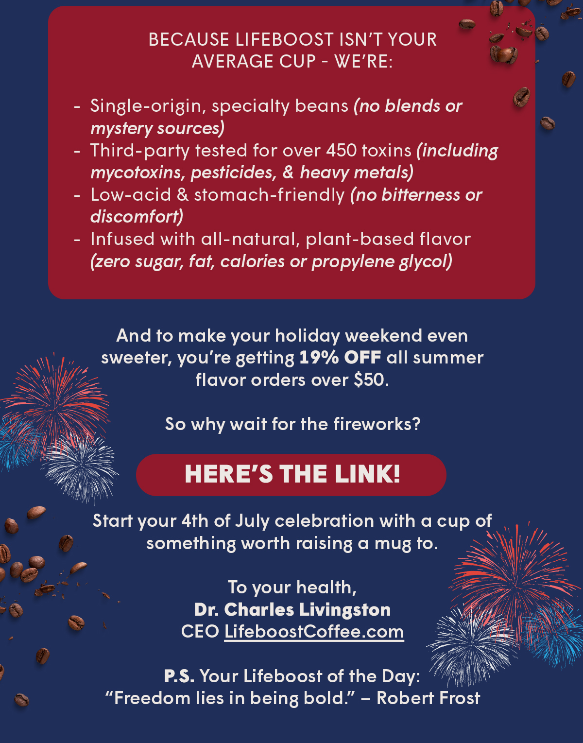 So why wait for the fireworks? HERE’S THE LINK!