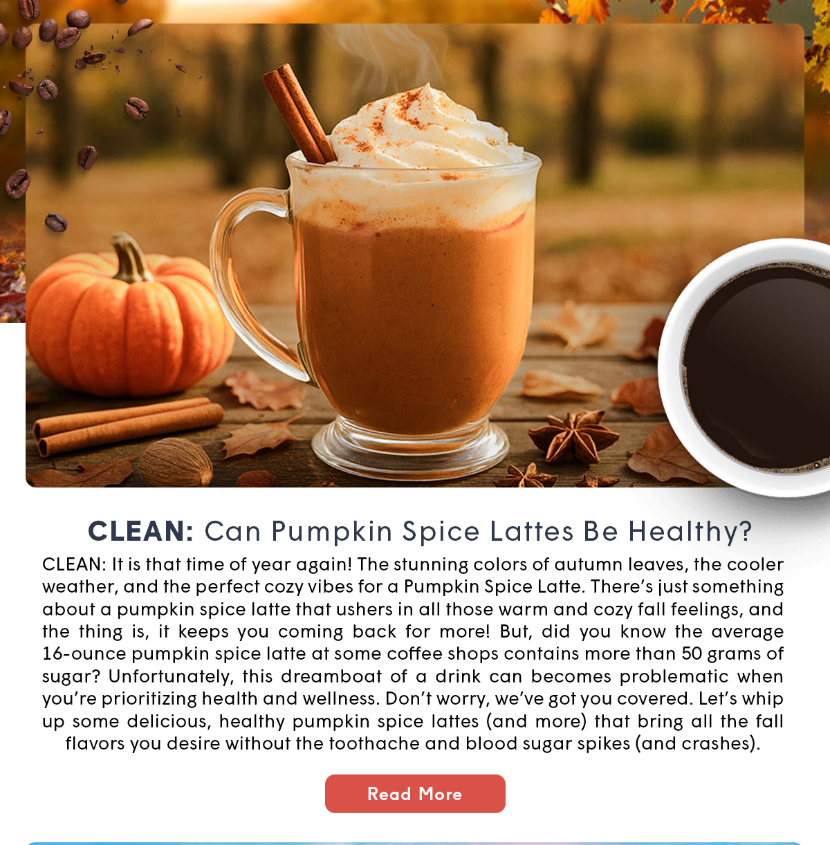 Can Pumpkin Spice Lattes Be Healthy? 