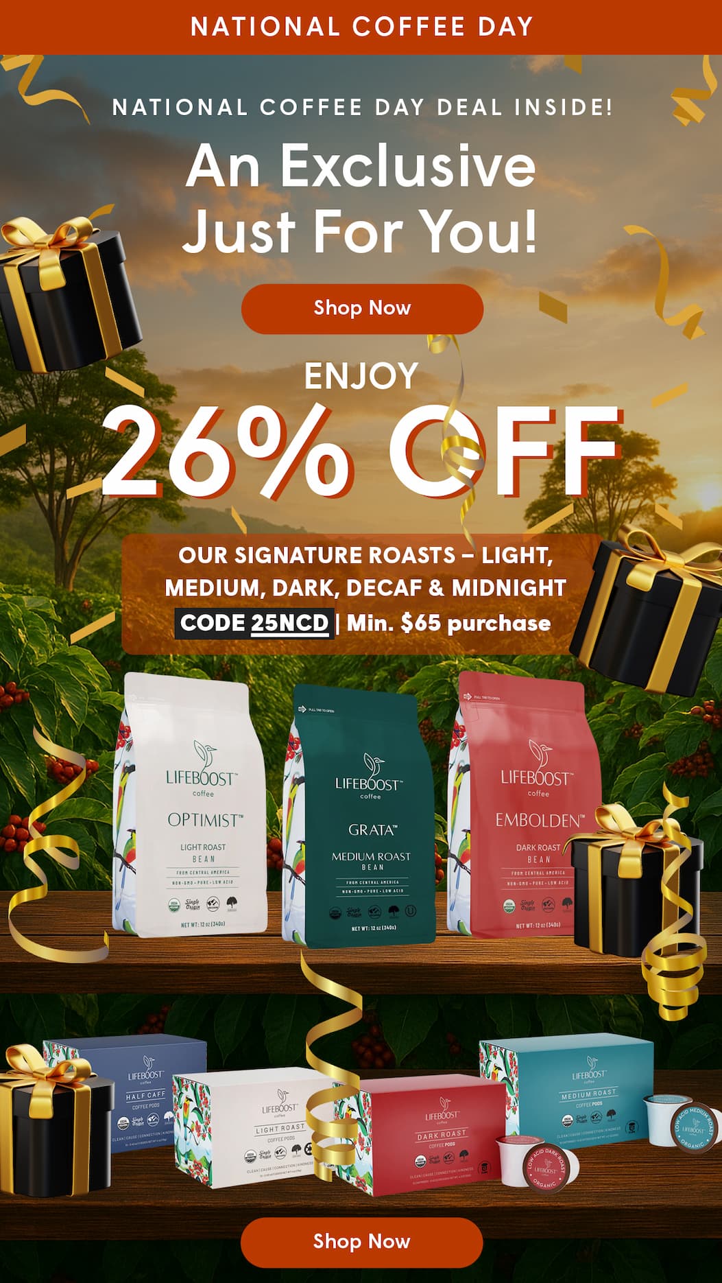 Enjoy 26% OFF - Code 25NCD