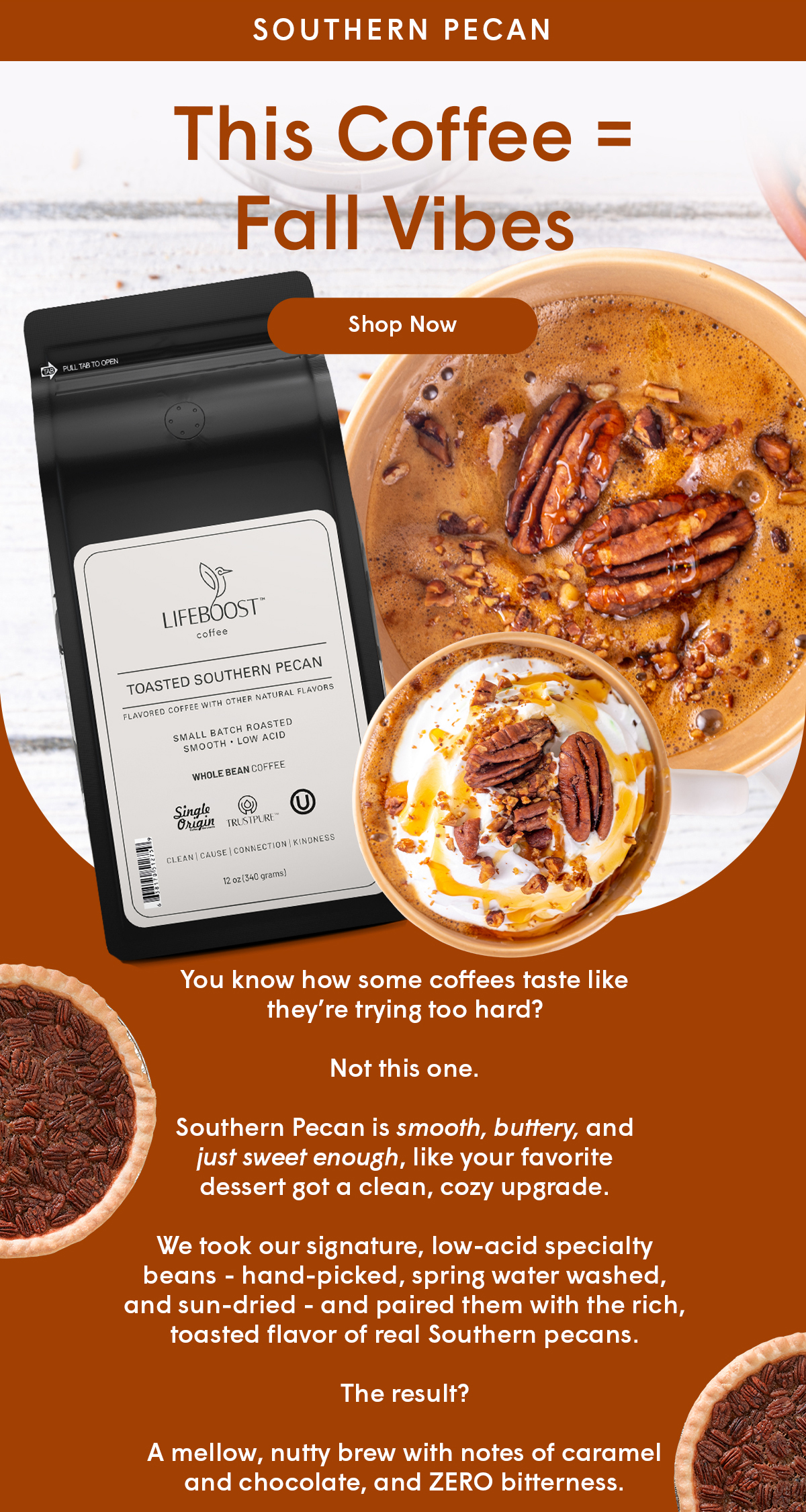 You know how some coffees taste like they’re trying too hard?