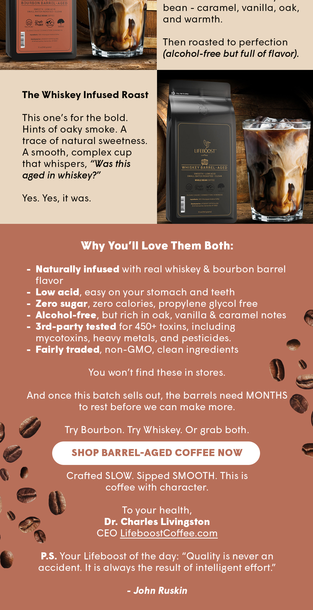  Shop Barrel-Aged Coffee Now