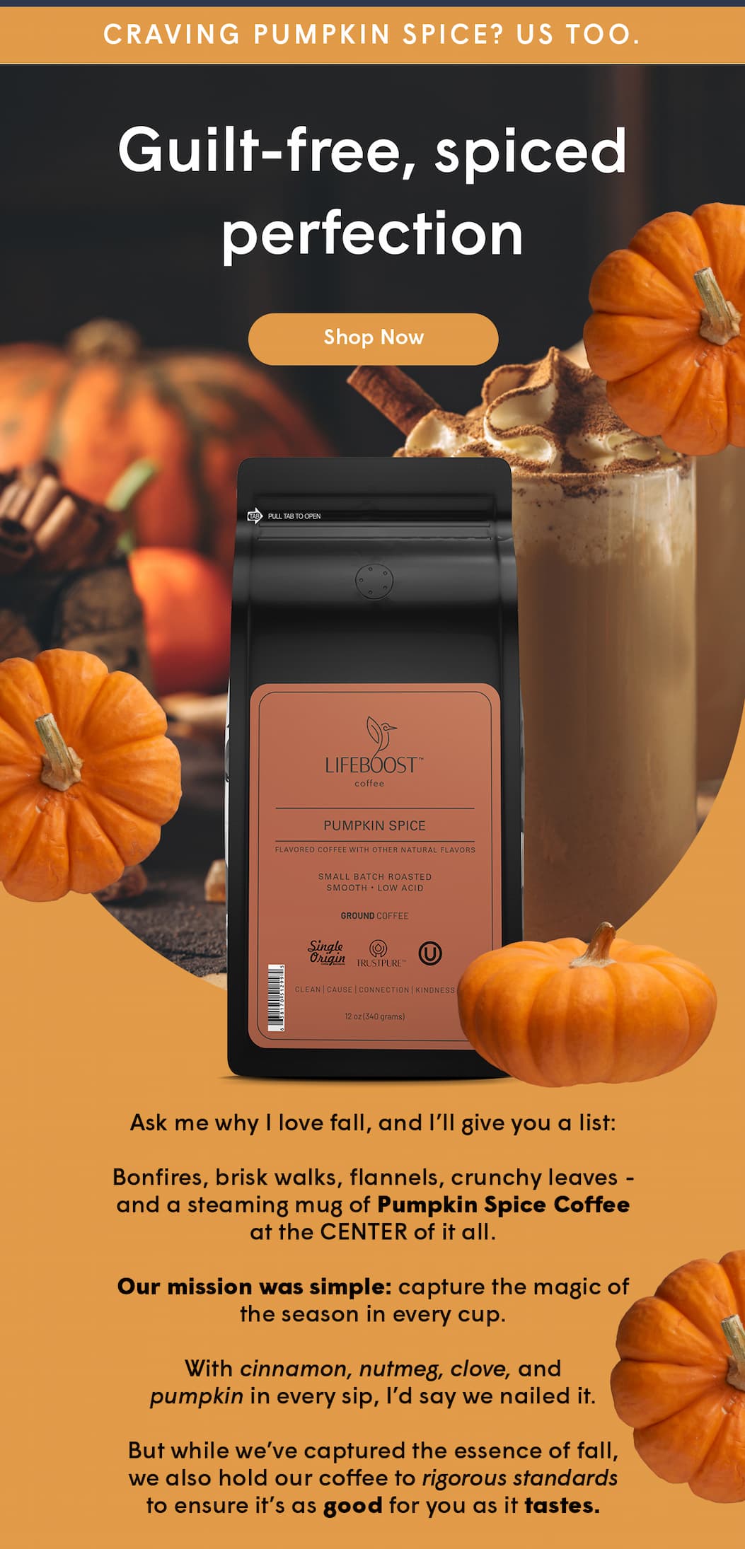 Ask me why I love fall, and I’ll give you a list