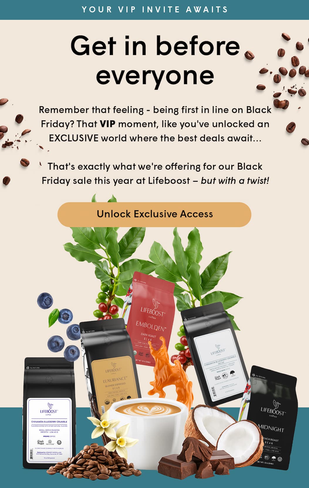 Remember that feeling - being first in line on Black Friday? That VIP moment, like you've unlocked an EXCLUSIVE world where the best deals await…