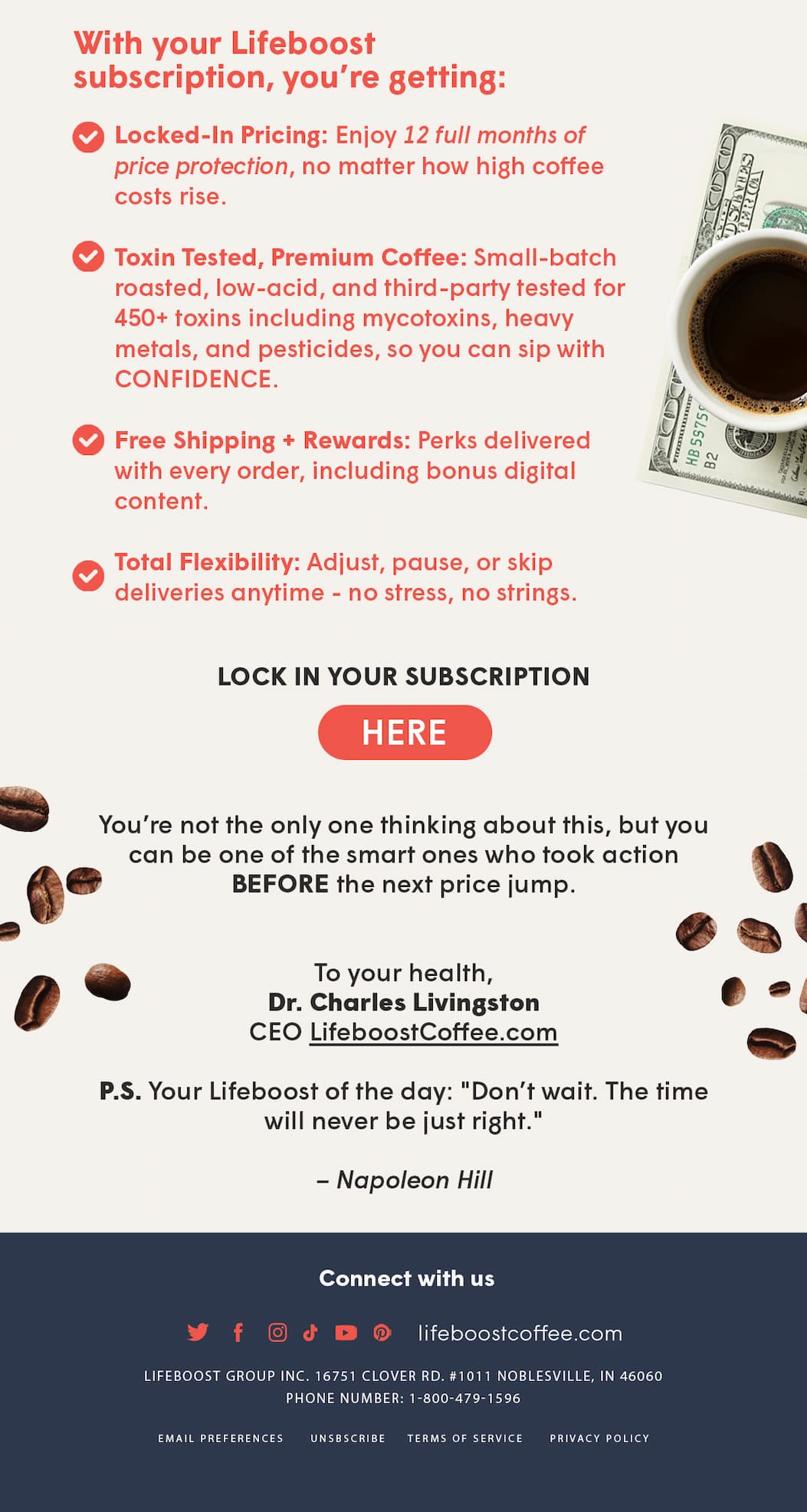 Lock In Your Subscription ~ HERE!