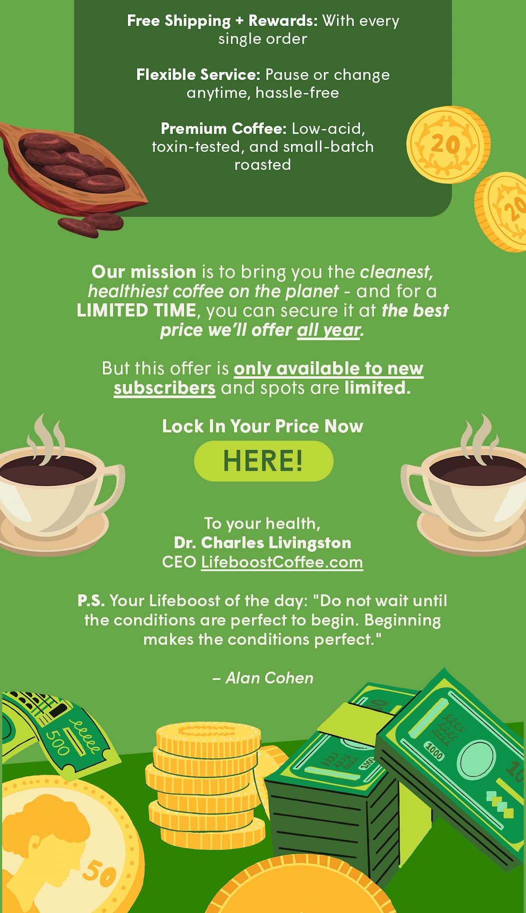 Lock In Your Price Now ~ HERE!