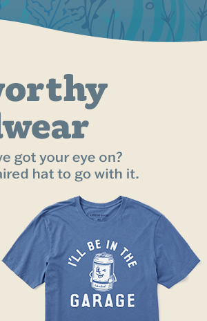 Any tee and hat for $40.