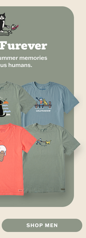 Friends furever. Pet and animal tees for men.