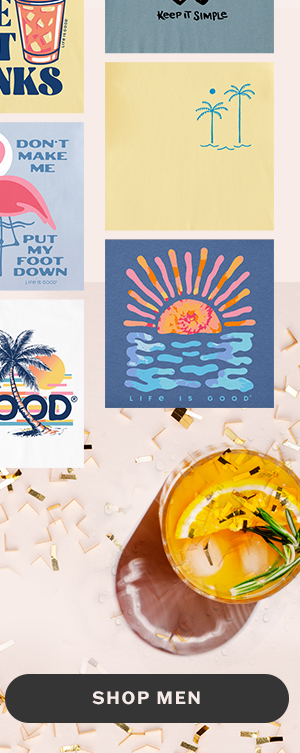 Party season tees for men.