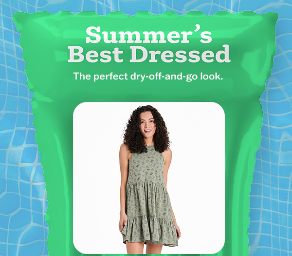 Summer's best dressed. Shop dresses.