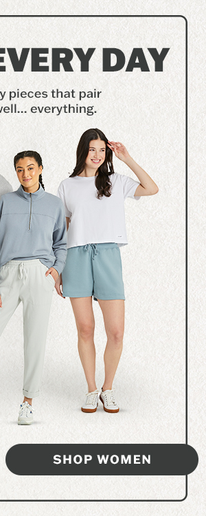 Leg day, everyday. Shop women's pants and shorts.