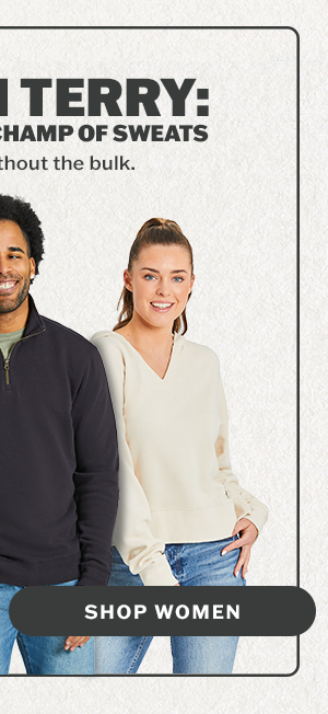 French terry: the midweight champ of sweats. Shop women.