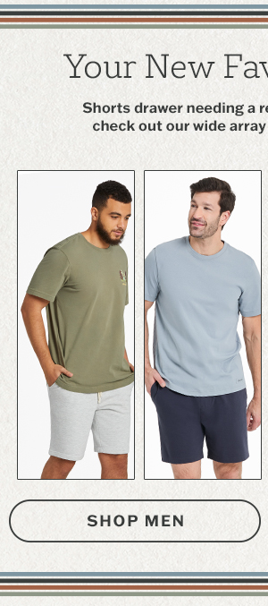 Your new favorite shorts. Shop men.