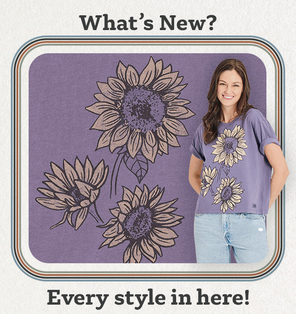 What's new? Every style in here.