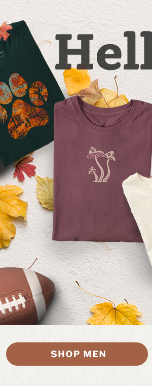 Helloooo fall! Shop men's fall tees.