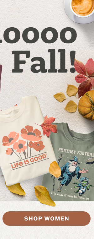 Helloooo fall! Shop women's fall tees.