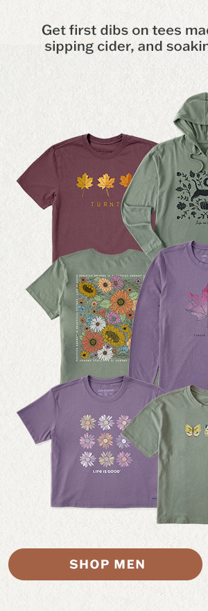 Fall tees for men.