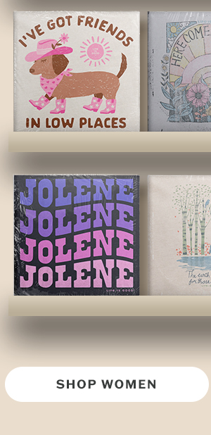 Shop women's music tees.
