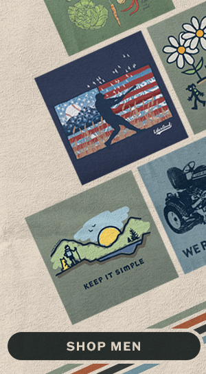 Shop men's tees for every summer activity.