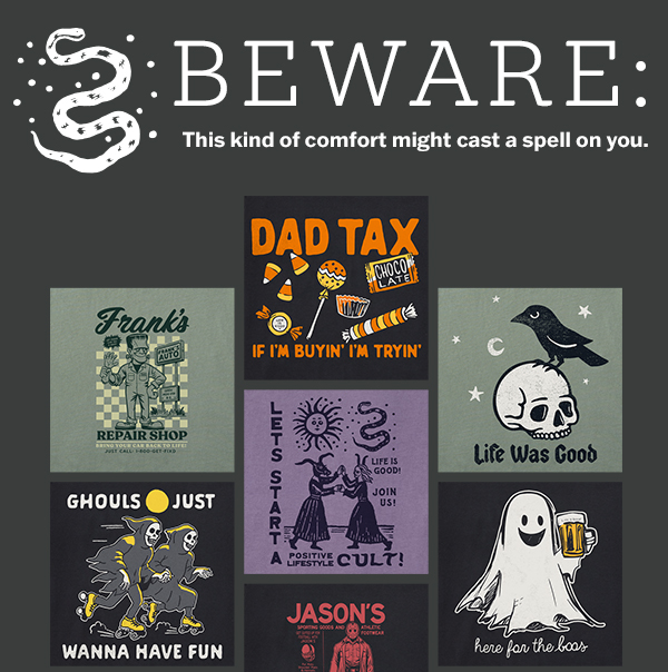 Beware: this kind of comfort may cast a spell on you.