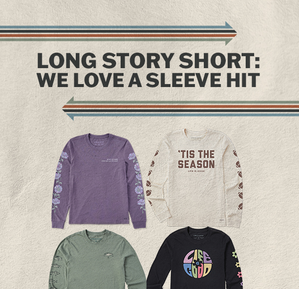 Long story short: we love a sleeve graphic.