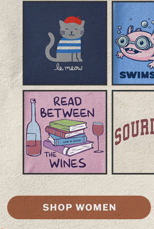 Smileworthy tees for women.
