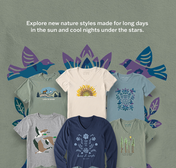 Shop nature and wildlife tees.