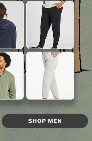 Soft yet durable layers for men.