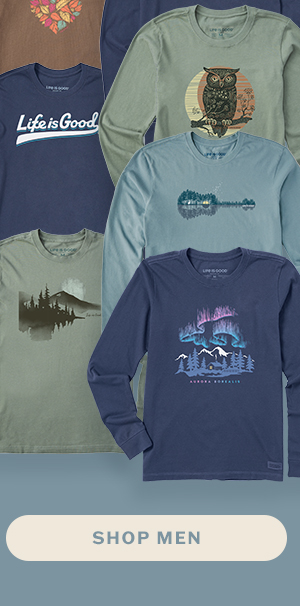 Long sleeve tees for men.