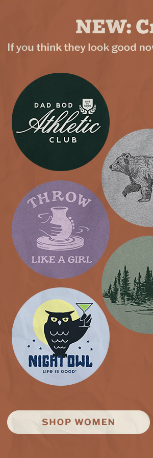 New: crisp fall tees for women.