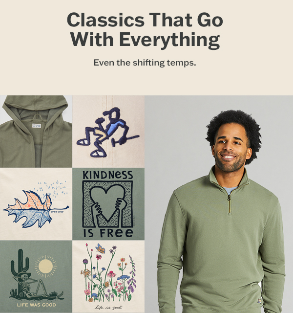 Classics that go with everything. Shop neutrals.
