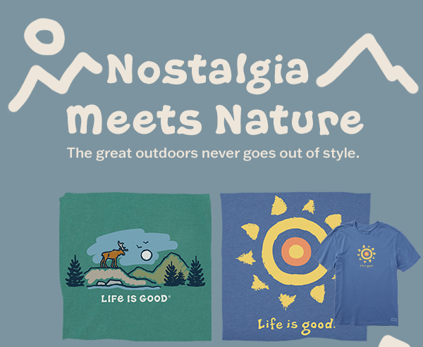 Nostalgia meets nature.