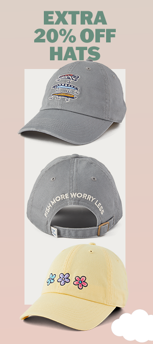 Extra 20% off hats and more.